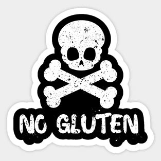 No Gluten - Gluten Free Sticker